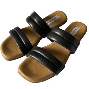 Steve Madden Wizen Sandal In Black size 9